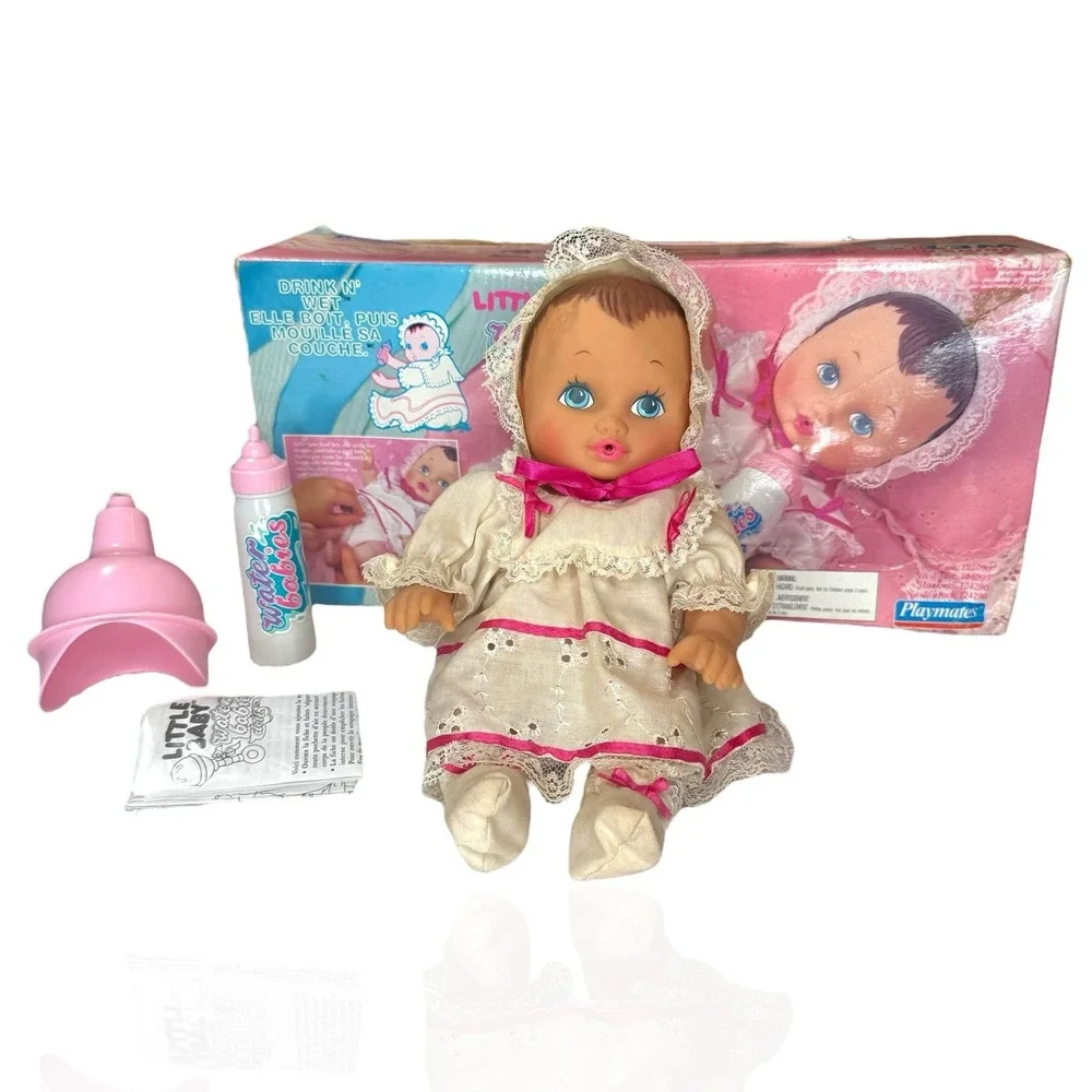 Playmates 1995 Vintage Water Babies Doll Dress With Original Box And Accessories